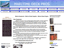 Tablet Screenshot of maritime-deck-pros.com